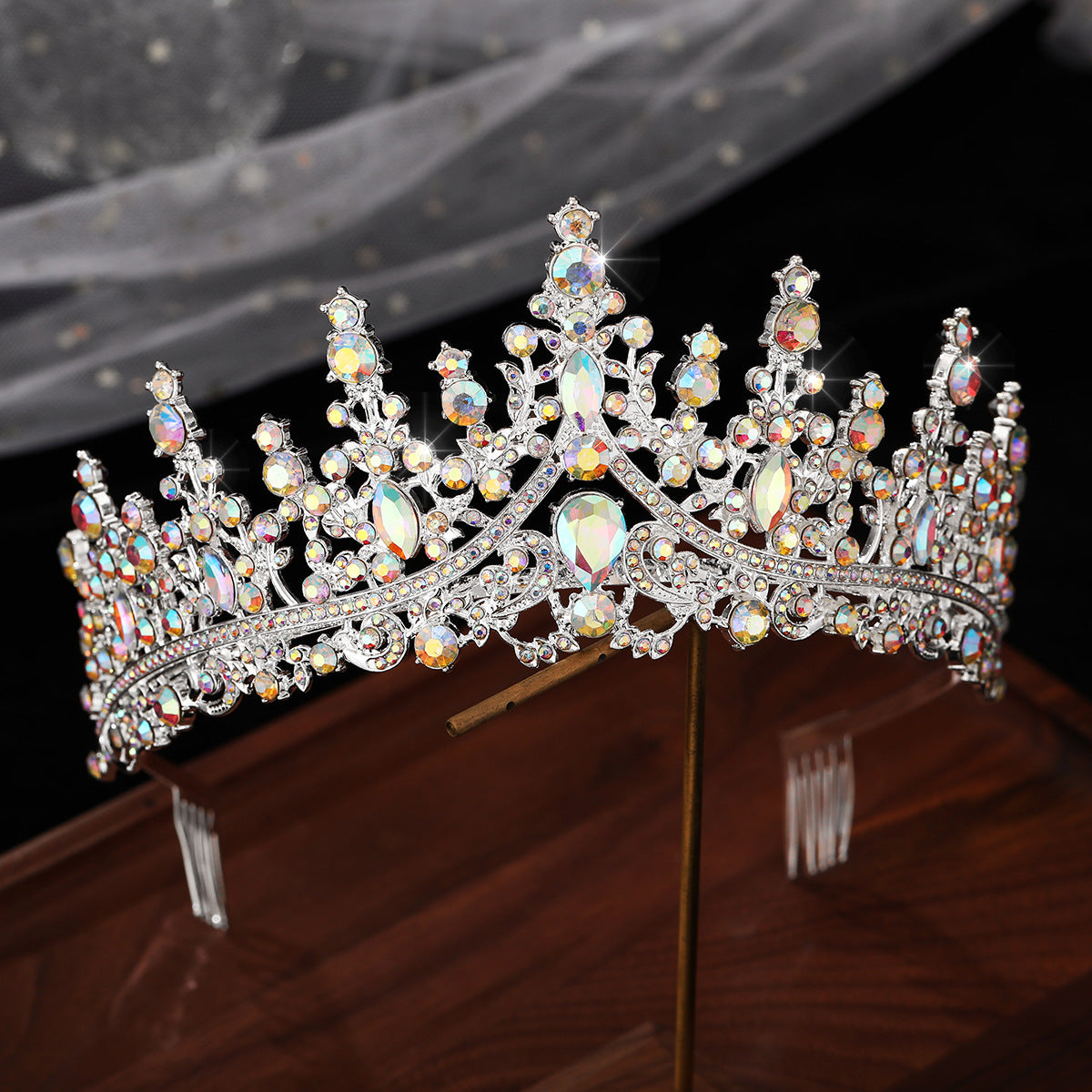 Damen Verzierte Tiara Brehn