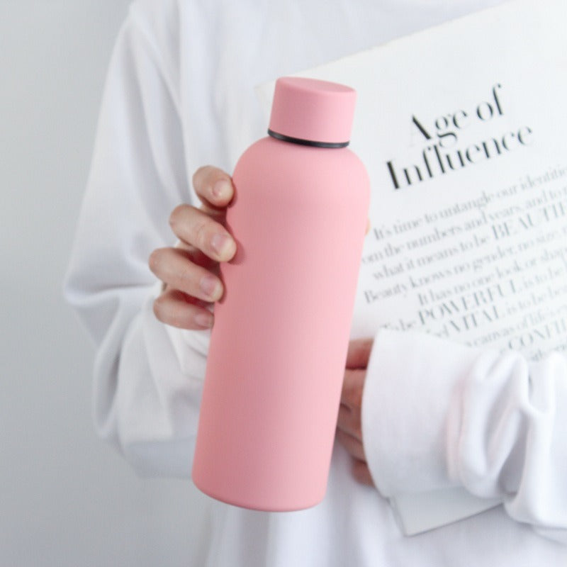 Damen hochwertige isolierte Wasserflasche mit rutschfester Oberfläche Brehn