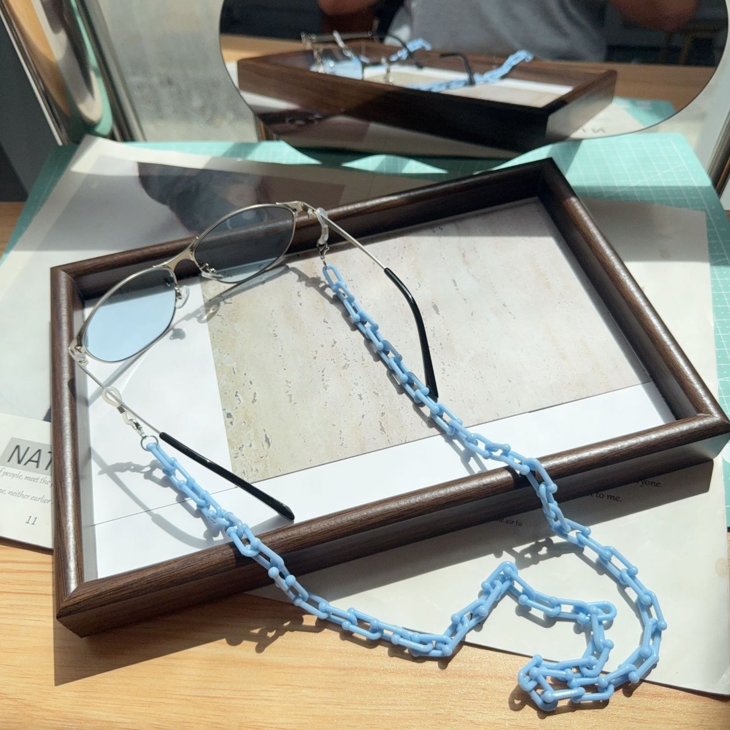 Kettenlink Brillenhalter Brehn