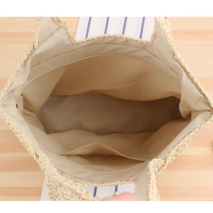 Trendige Handtasche Aus Strapazierfähigem Naturmaterial Brehn