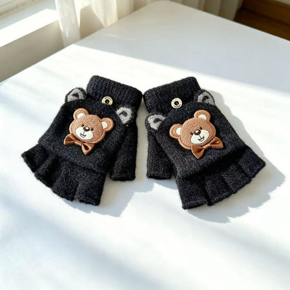 Niedliche bärenmotivierte Handgelenkfreies Handschuhe Brehn