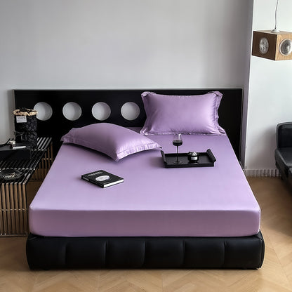 Luxuriöses Spannbettlaken-Set aus Satin-Mikrofaser