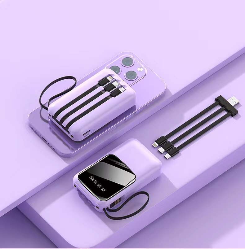 Tragbare Powerbank mit Mehreren Anschlüssen Brehn