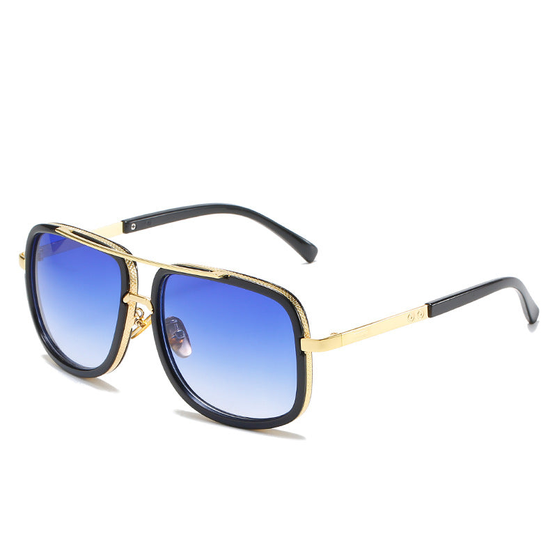 Damen quadratische Sonnenbrille mit luxuriösen Akzenten Brehn
