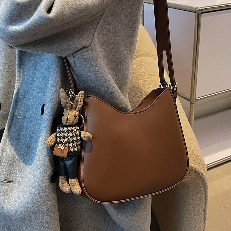 Elegante Alltag Schultertasche Brehn