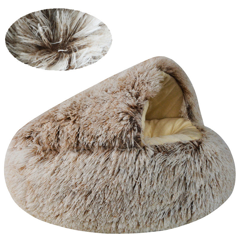 Gemütliches Plüsch-Hundebett