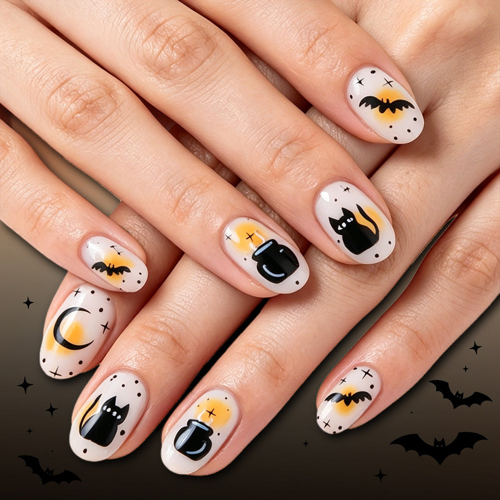 Halloween-Themen Nagelkunstdesign Brehn