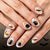Halloween-Themen Nagelkunstdesign Brehn