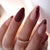 Elegante Matte und Glänzende Mandelförmige Press-On Nagelverlängerungen Brehn