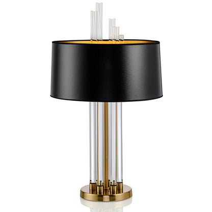 Elegante Kristallglas Tischlampe