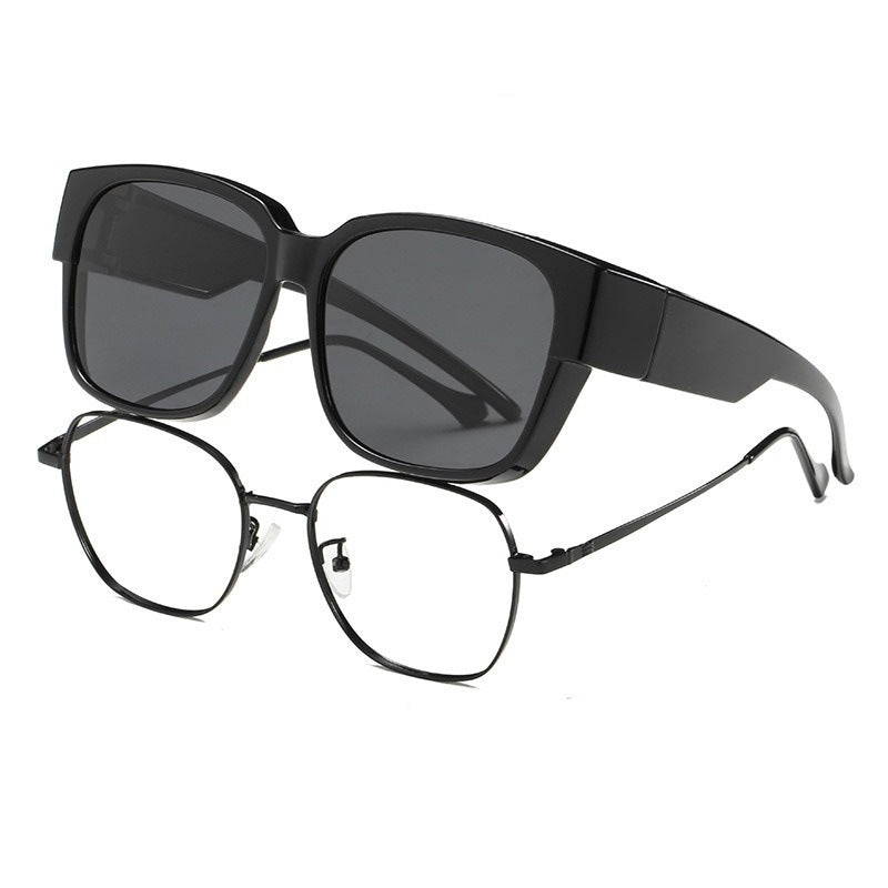 Modische Übergroße Sonnenbrille Brehn