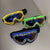Damen Skibrille mit funkelndem Kristallrahmen Brehn