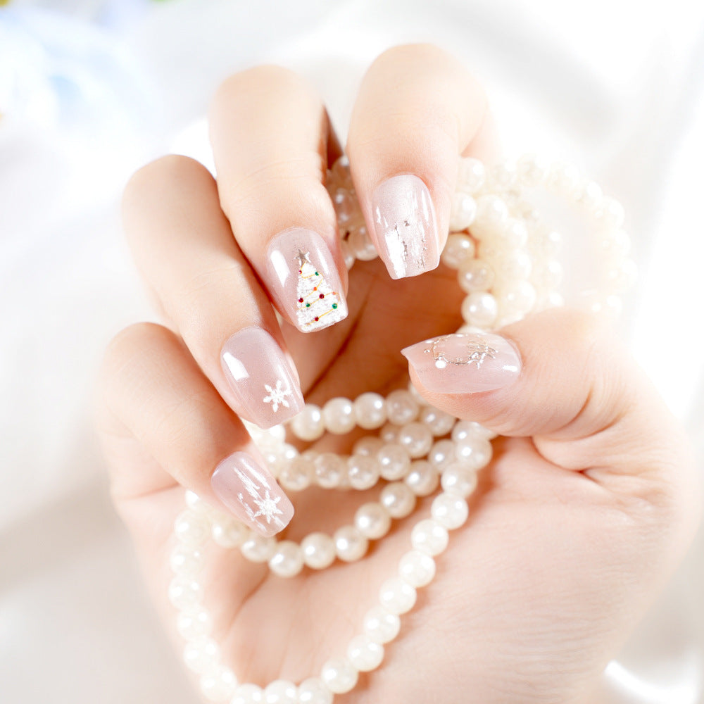 Glitzernde Urlaubs-Nagelkunst Brehn