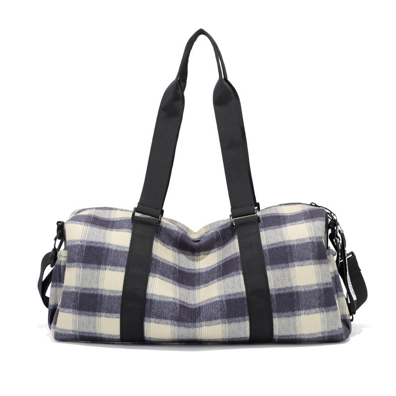Stylischer karierten Gym Duffle Bag Brehn