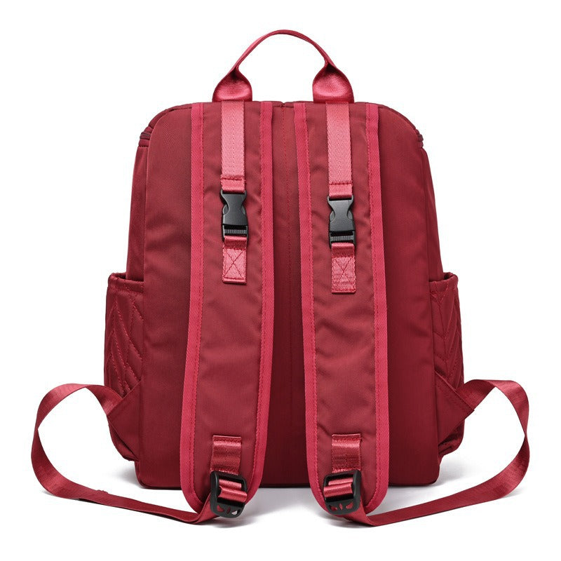 Elegante gesteppt Multi-Compartment Rucksack Brehn