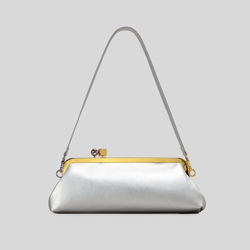 Elegante Lackleder Abendhandtasche