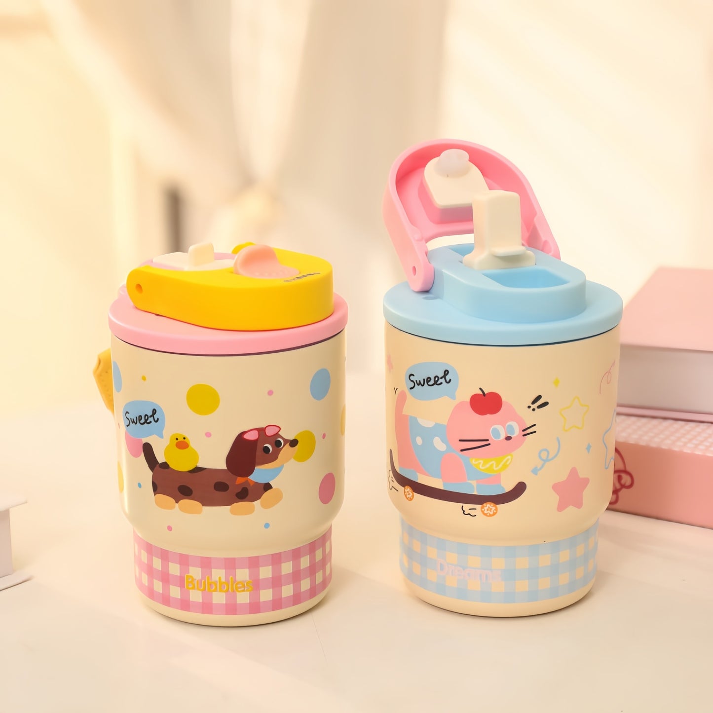 Damen Trinkbecher mit lustigem Tierdesign Brehn
