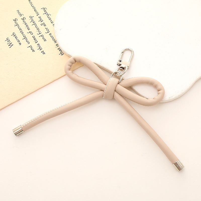 Stylischer Schleifen-Knoten Schlüsselanhänger Halter Brehn