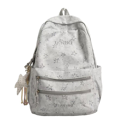 Sternenprint Lässiger Rucksack Brehn