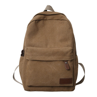 Canvas Schulrucksack Brehn