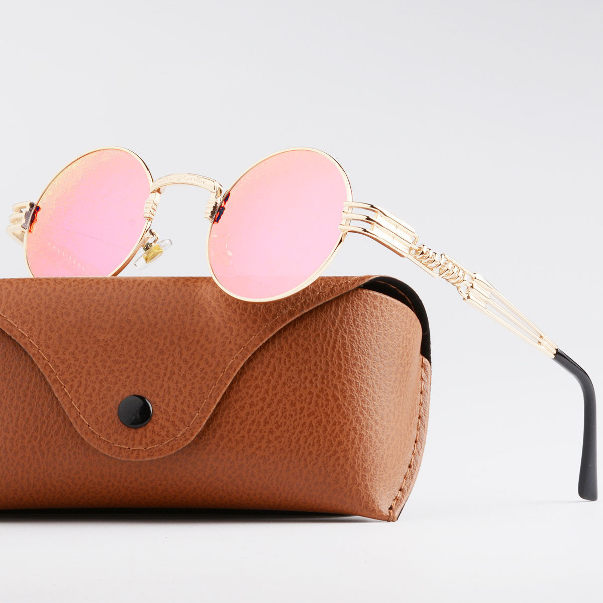 Damen Künstlerische Rundbrille Brehn
