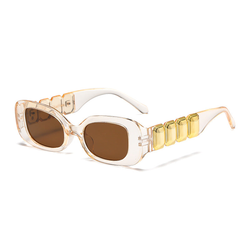 Damen modische Sonnenbrille mit glamourösem Rahmen Brehn