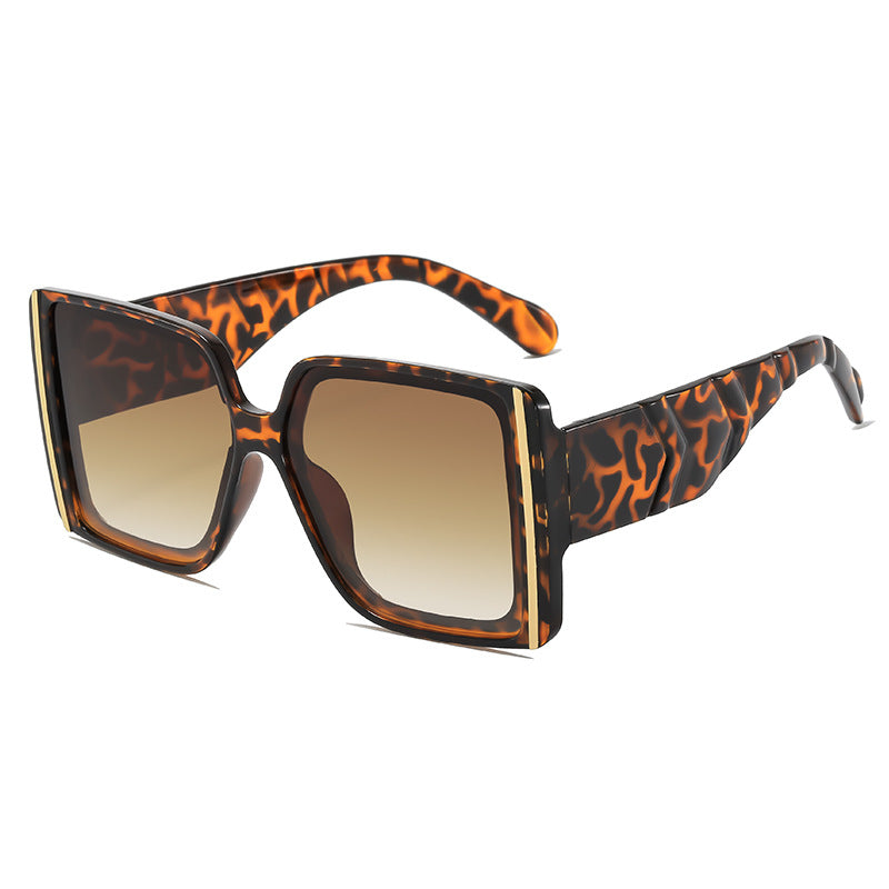 Retro-inspirierte schicke quadratische Sonnenbrille Brehn