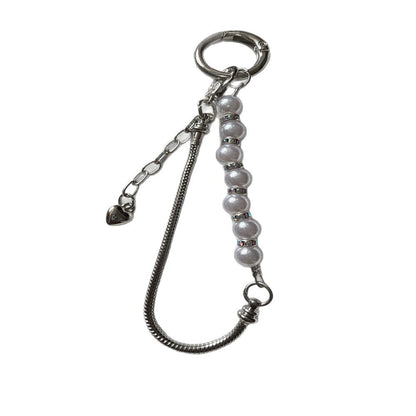 Eleganter Perlen Charm Schlüsselanhänger Brehn 1790134943