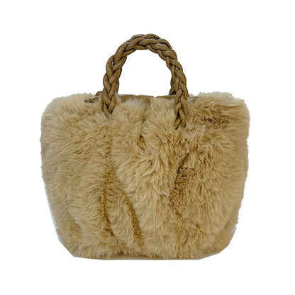 Plüsch Kunstpelz Tasche