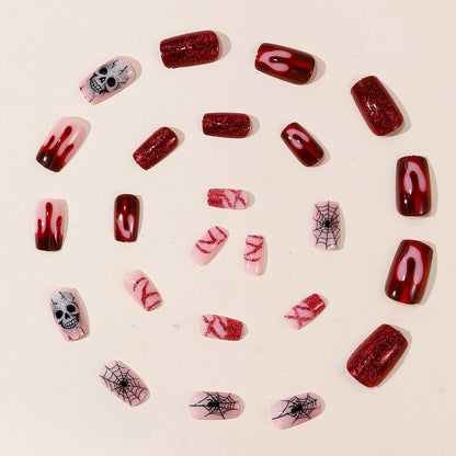 Gothic Halloween-Themen Nagelkunst Set Brehn
