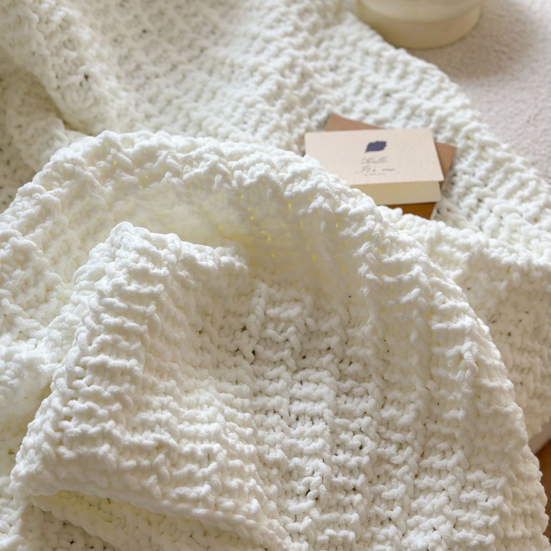 Damen Gemütliche Strickdecke Brehn