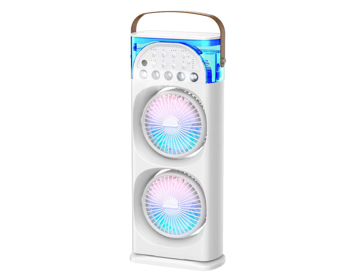 Damen Tragbarer Kühlventilator mit LED-Beleuchtung Brehn