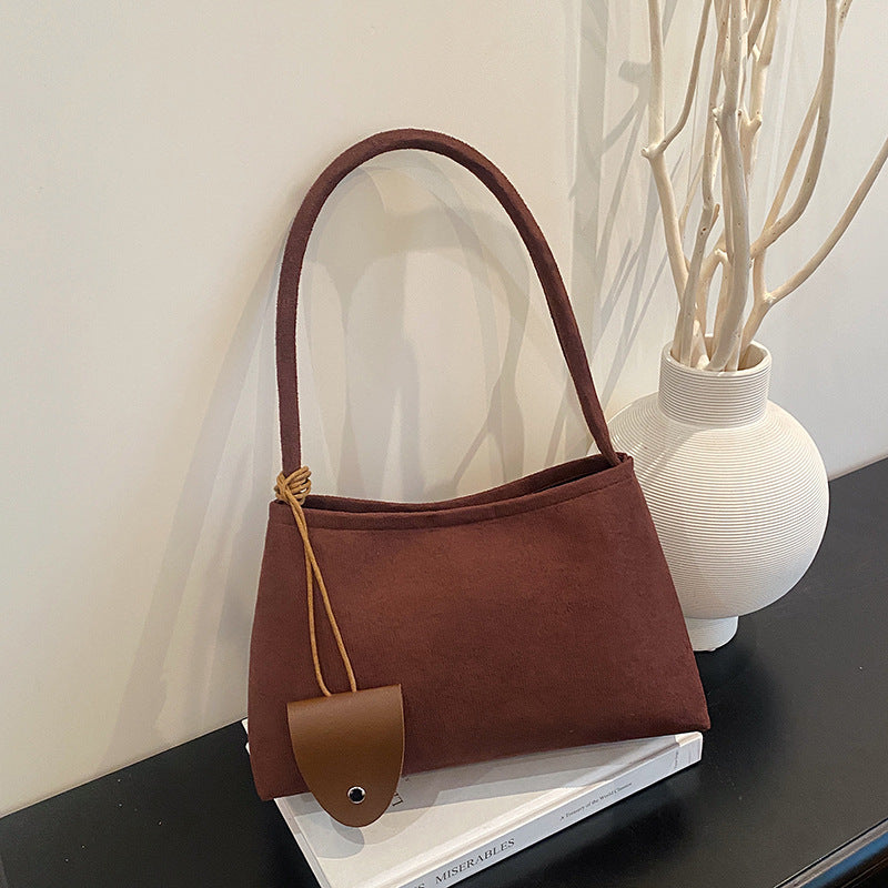 WoTextured Fabric Schultertasche Brehn