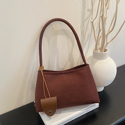WoTextured Fabric Schultertasche Brehn