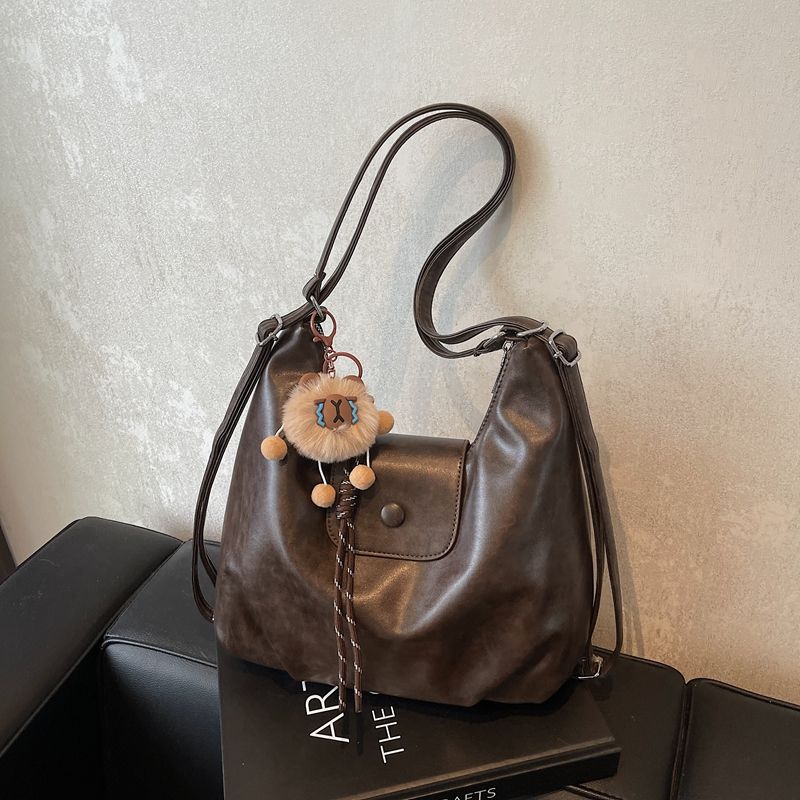 Chice Strukturierte Leder Hobo Tasche Brehn