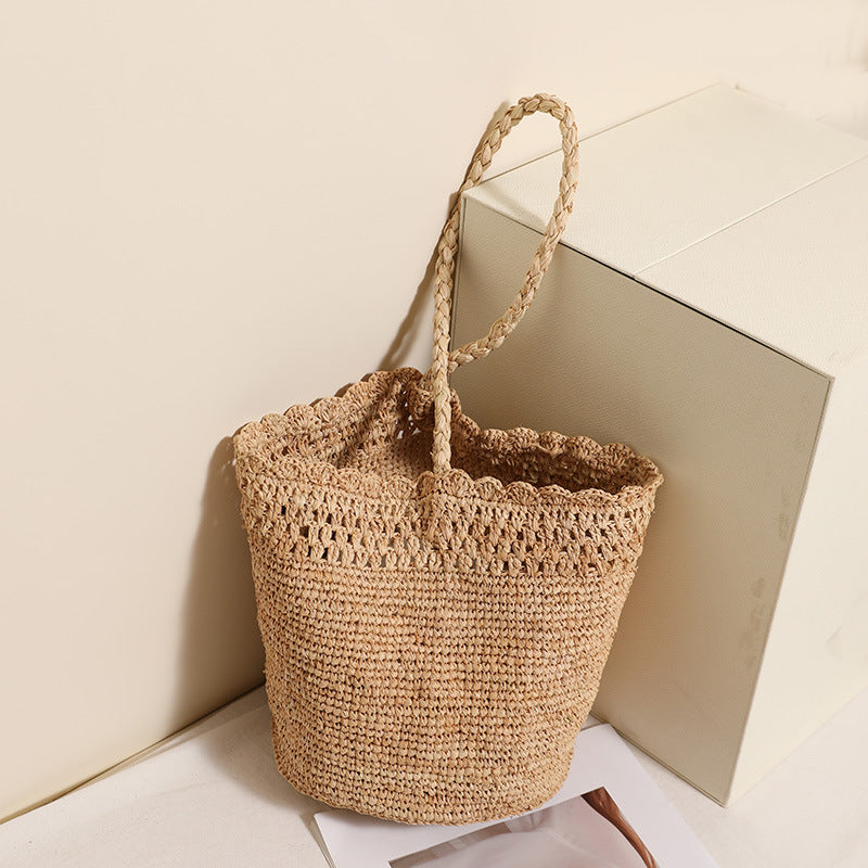 Geflochtene Basttasche Brehn