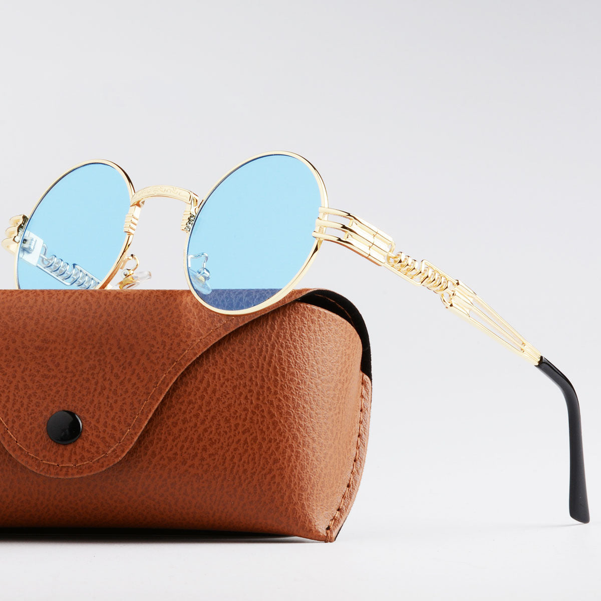 Damen Künstlerische Rundbrille Brehn
