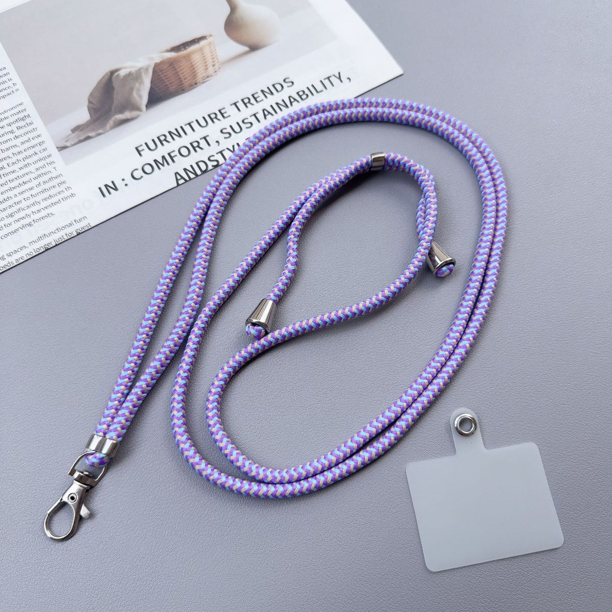 Haltbares verstellbares Lanyard mit Schnellverschlussclip Brehn