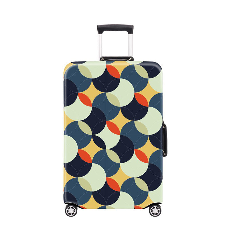 Damen Hartschalenreisekoffer mit modernem geometrischen Design Brehn
