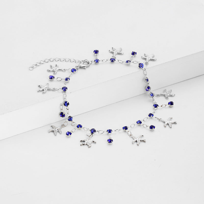 Seestern Charm Fußkette Brehn