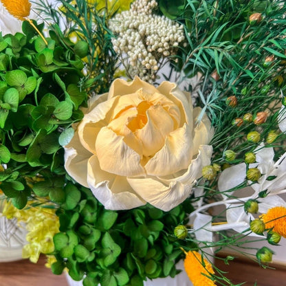 Lush Hortensie Blumenarrangement