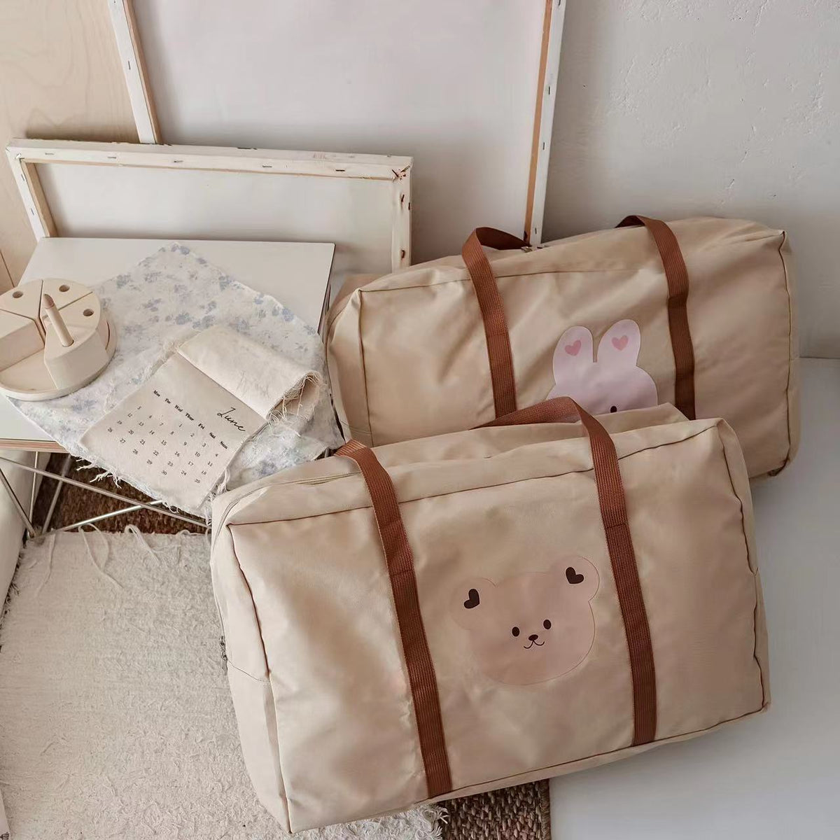 Canvas Wochenend-Tote-Bag
