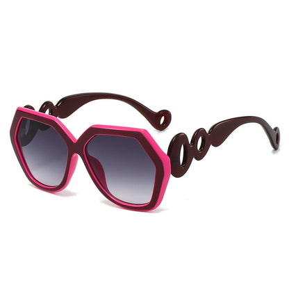 Künstlerische geometrische Sonnenbrille Brehn