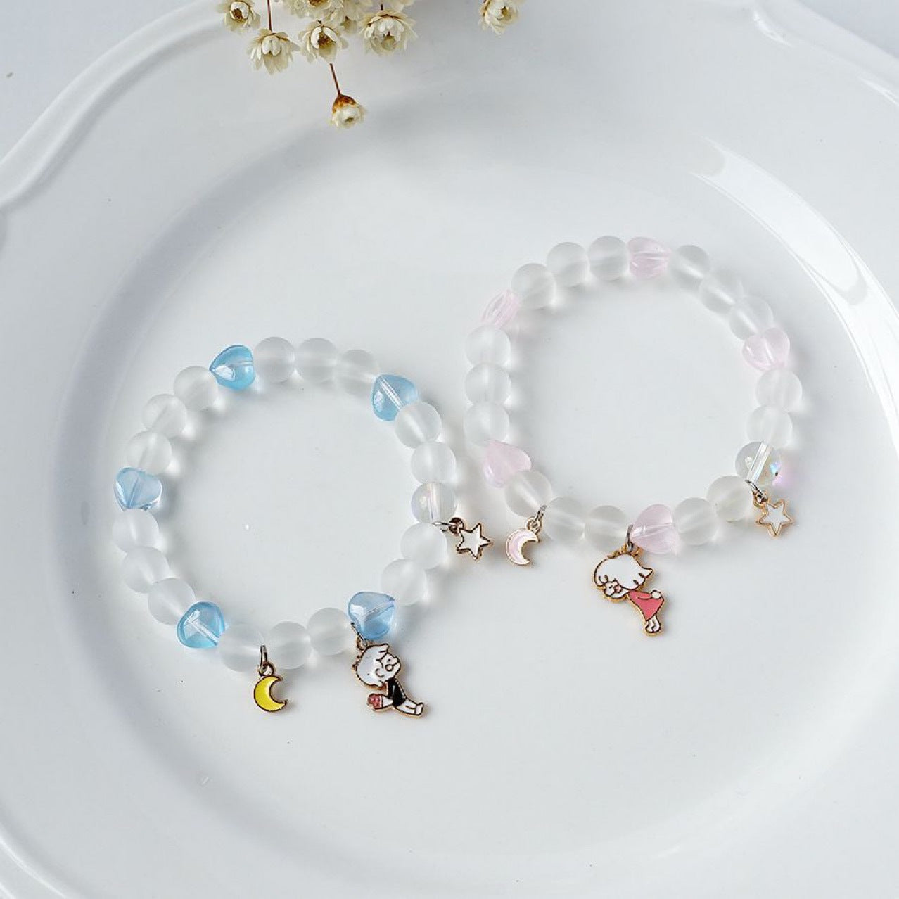 Verspielter Charme Perlenarmband Brehn