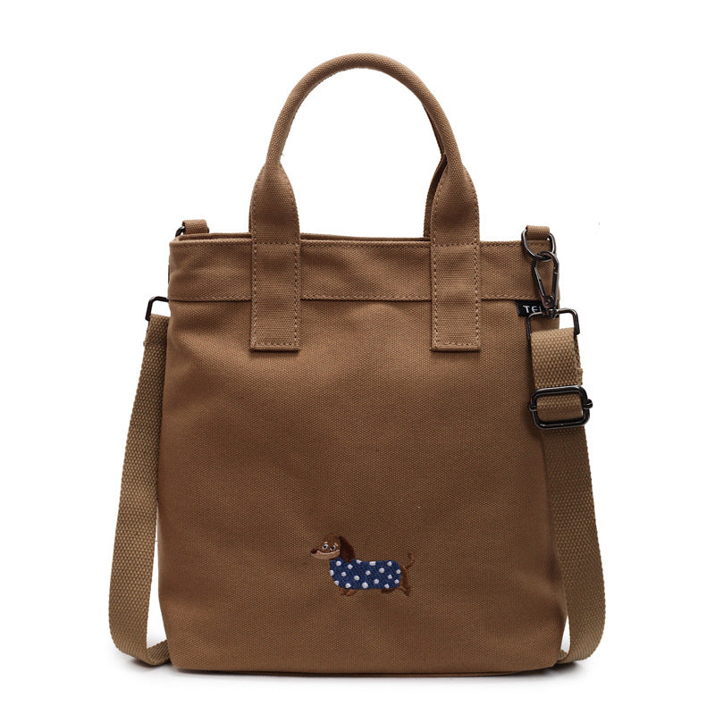 Stylische Canvas-Handtasche Brehn