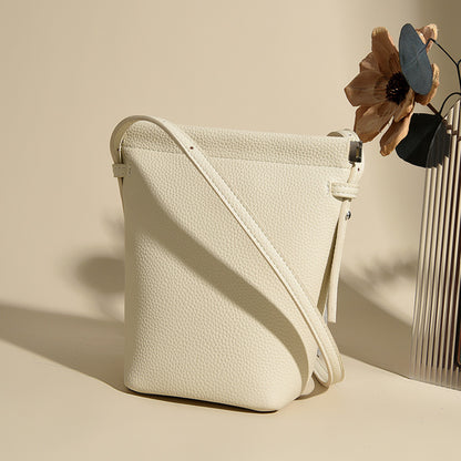 Elegante Texturierte Bucket Bag Brehn