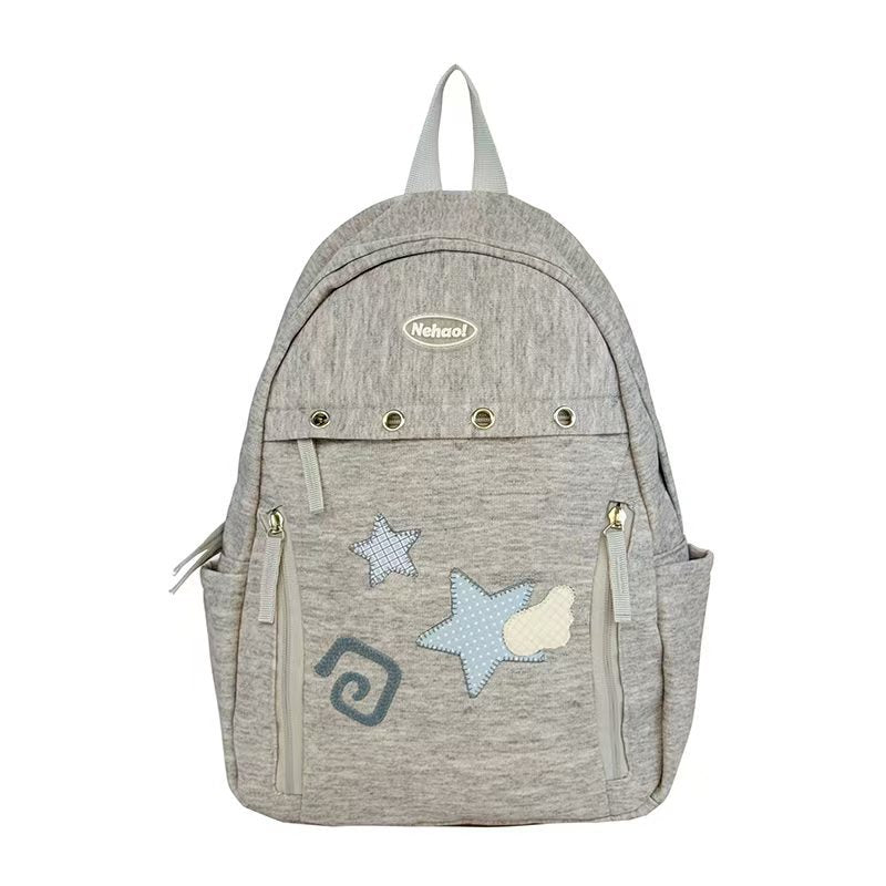 Künstlerischer bestickter Rucksack Brehn