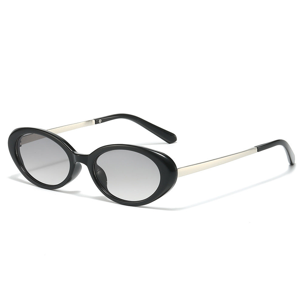 Retro-inspirierte ovale Rahmen-Sonnenbrille Brehn 1787812326