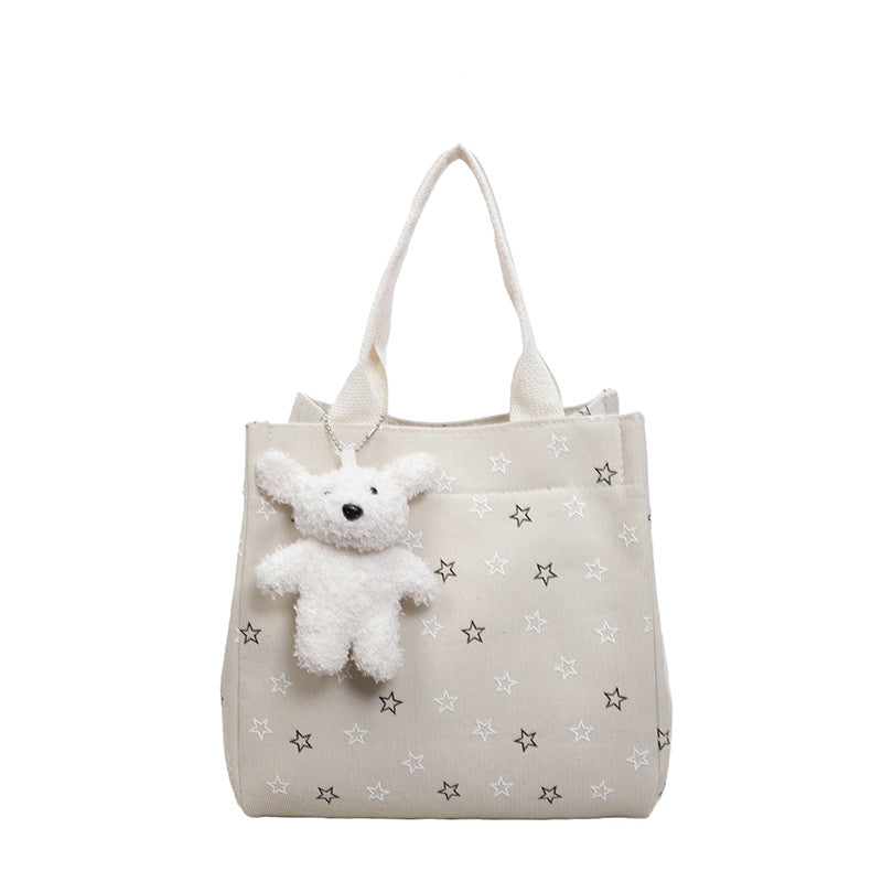 Lässige Sternmuster Mini Tote Bag
