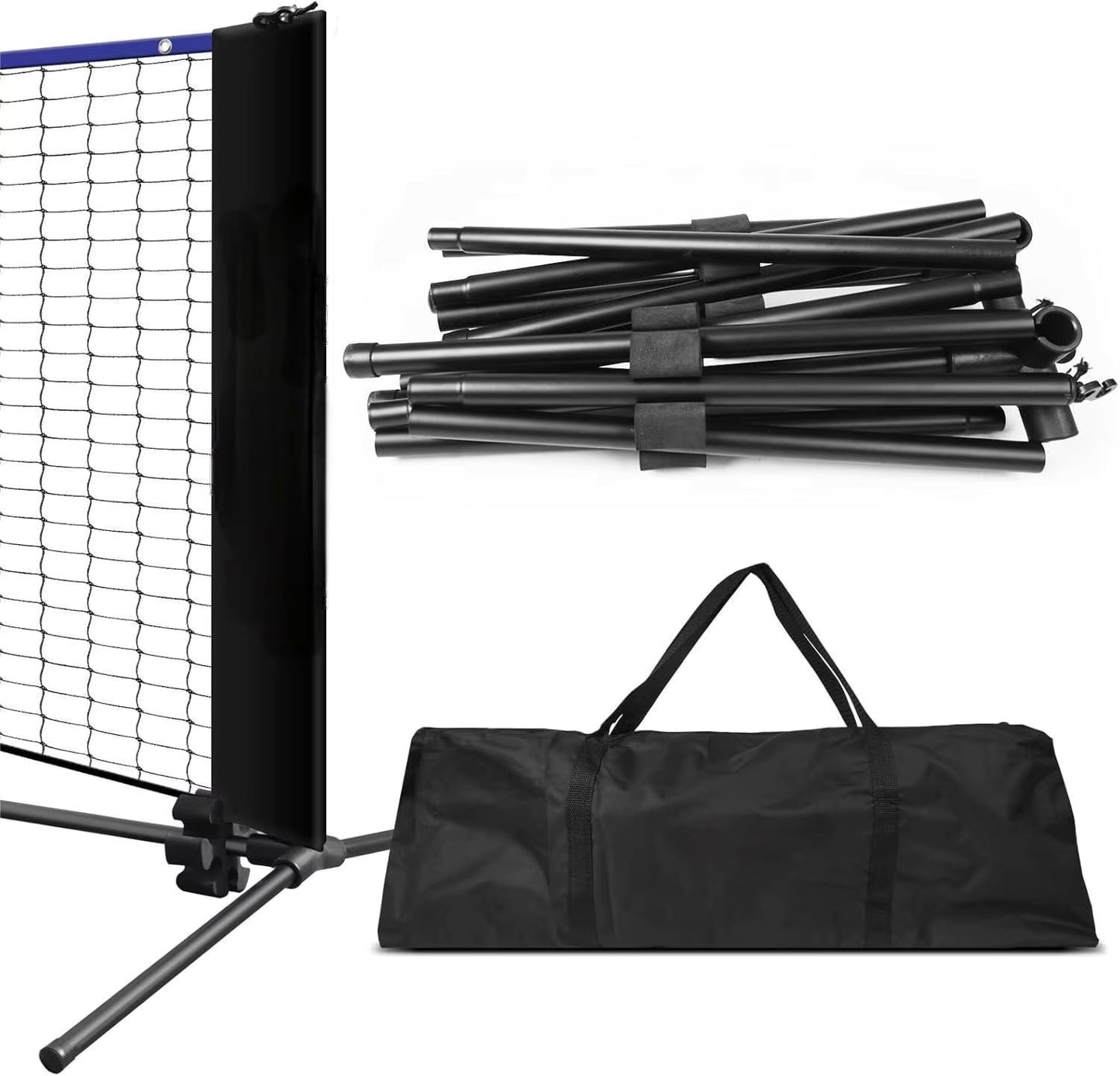 Portables Outdoor Tennisnetzsystem Brehn